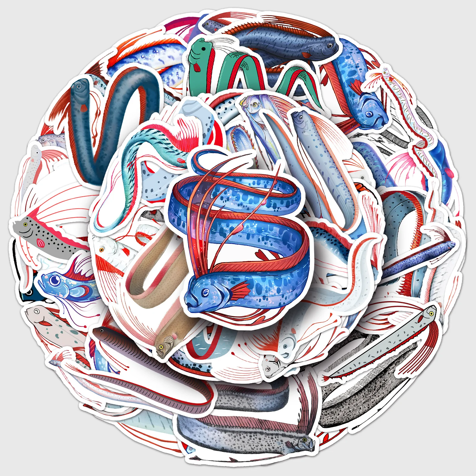 50pc Belt Fish Series Cartoon Cute Graffiti Stickers Suitcase Laptop Guitar Skateboard Personalized Decoration Stickers
50pc Belt Fish Series Cartoon Cute Graffiti Stickers Suitcase Laptop Guitar Skateboard Personalized Decoration Stickers