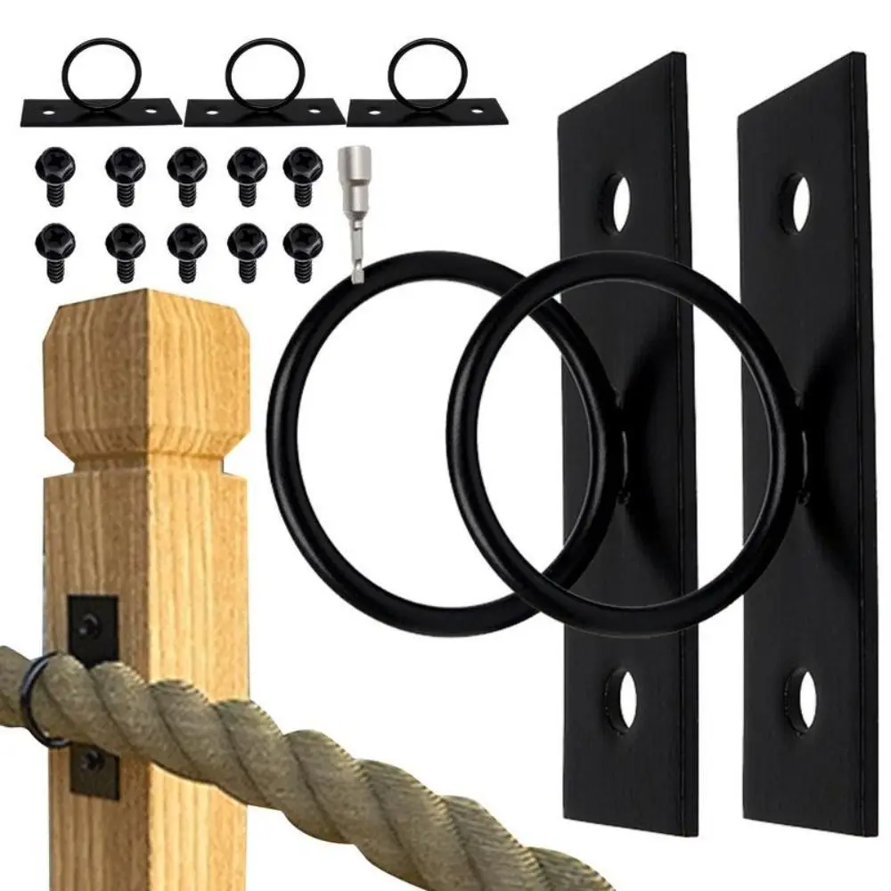304 Stainless Steel Wall Hanging Ceiling Hook Wall Mounted Multifunction Black Ring Rope Bracket Multi-purpose Anti Rust
304 Stainless Steel Wall Hanging Ceiling Hook Wall Mounted Multifunction Black Ring Rope Bracket Multi-purpose Anti Rust