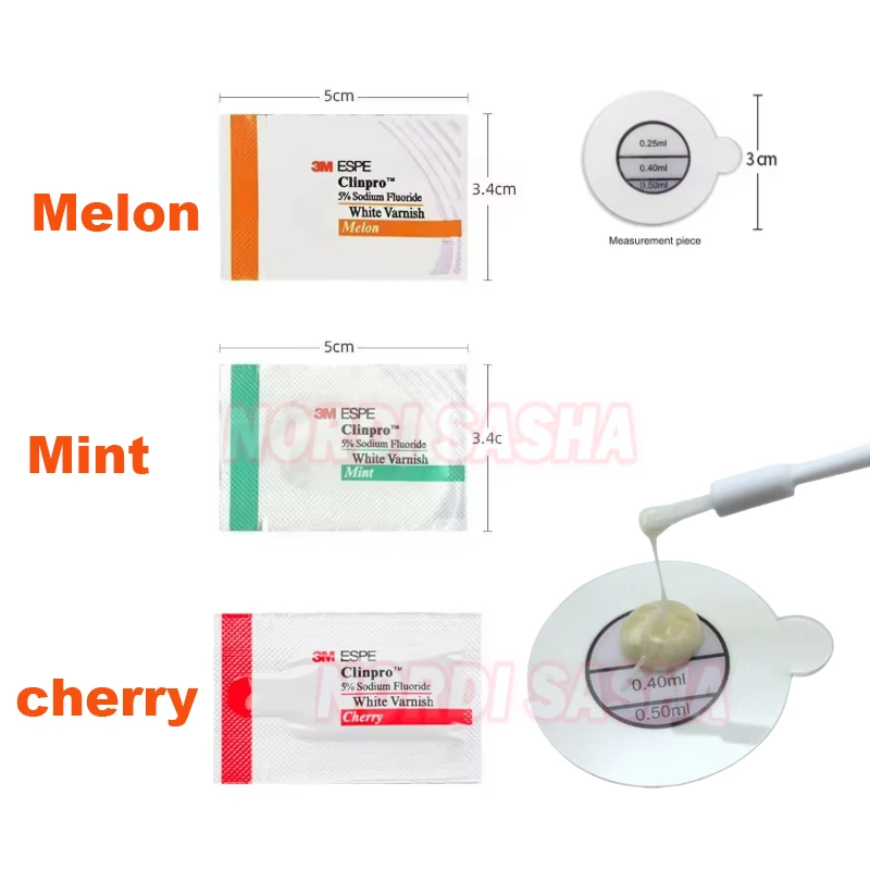 5Pcs 3M ESPE Clinpro White Varnish Fluorine Protective Paint Cherry /Mint/Melon Dental Kids Adult Tooth Caries Desensitizing Gel
5Pcs 3M ESPE Clinpro White Varnish Fluorine Protective Paint Cherry /Mint/Melon Dental Kids Adult Tooth Caries Desensitizing Gel