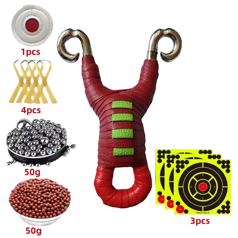 Stainless Steel High-strength Slingshot Anti Slip Rubber Coated Slingshot Multifunctional Fish Shooting Slingshot
Stainless Steel High-strength Slingshot Anti Slip Rubber Coated Slingshot Multifunctional Fish Shooting Slingshot