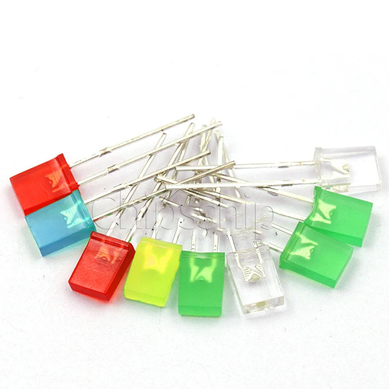 2*5*7 Square LED Light Emitting Diode White Emits blue Red Light Yellow Light Green Light White Emits Green (20pcs)
2*5*7 Square LED Light Emitting Diode White Emits blue Red Light Yellow Light Green Light White Emits Green (20pcs)