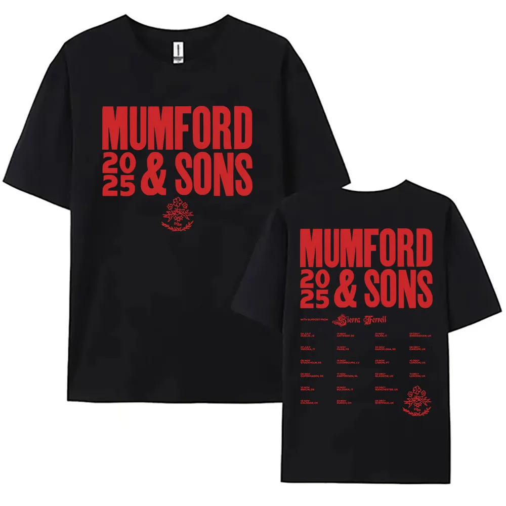 2025 Tour Mumford & Sons T-shirt Folk Rock Band RUSHMERE Album New Tshirts Summer Cotton Men Women T Shirt Unisex Streetwear Tee
2025 Tour Mumford & Sons T-shirt Folk Rock Band RUSHMERE Album New Tshirts Summer Cotton Men Women T Shirt Unisex Streetwear Tee