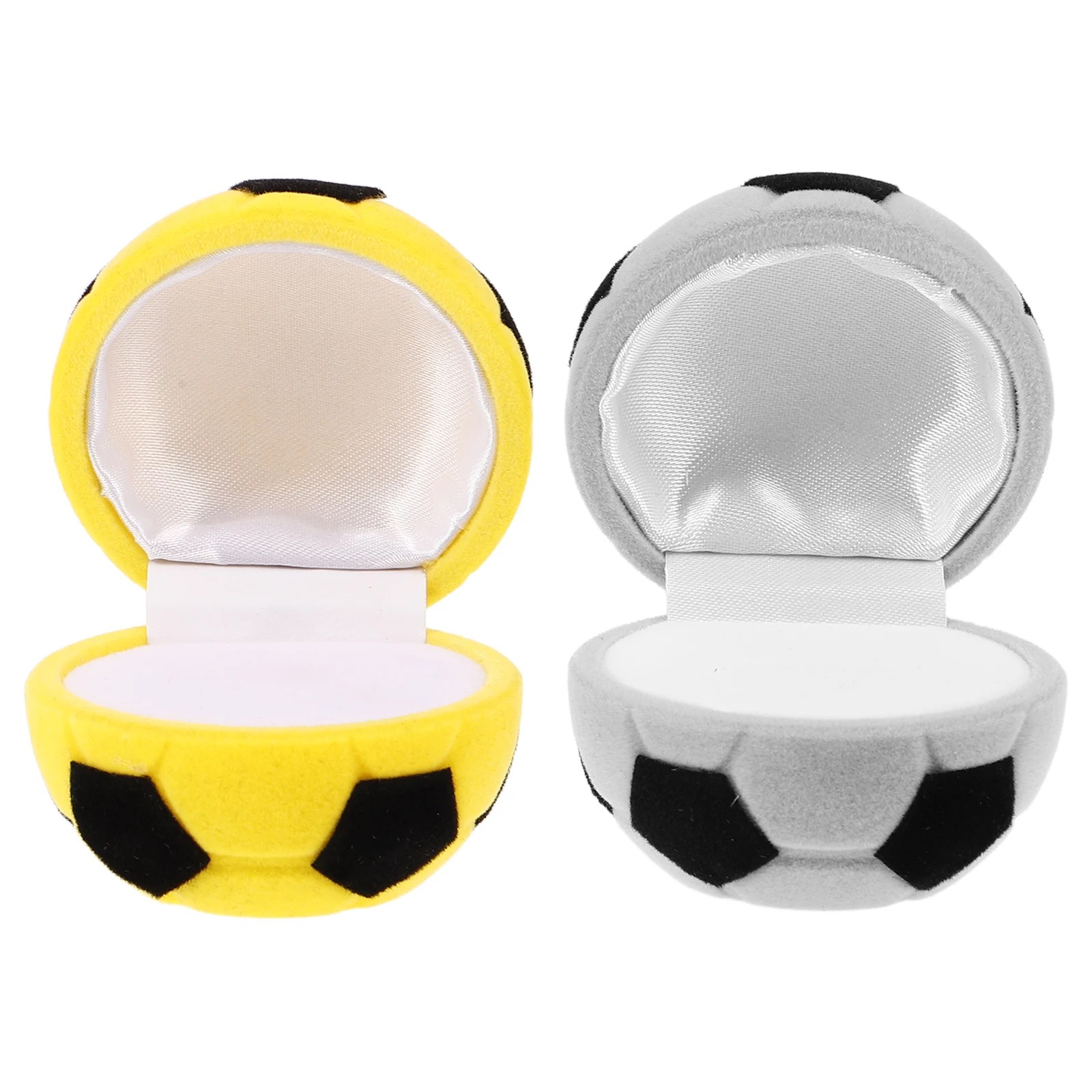 2 Pcs Velvet Flocking Jewelry Box Ring Case Cartoon Travel Organizer Small Earring Holder Gray Yellow Jewelry Packaging Display
2 Pcs Velvet Flocking Jewelry Box Ring Case Cartoon Travel Organizer Small Earring Holder Gray Yellow Jewelry Packaging Display