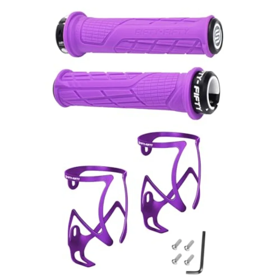 Mountain Bike Handlebar Grips Single Lock-on MTB Grips Comfortable and Lock On Non-Slip Bicycle Handle Bike Water Bottle Holder
Mountain Bike Handlebar Grips Single Lock-on MTB Grips Comfortable and Lock On Non-Slip Bicycle Handle Bike Water Bottle Holder