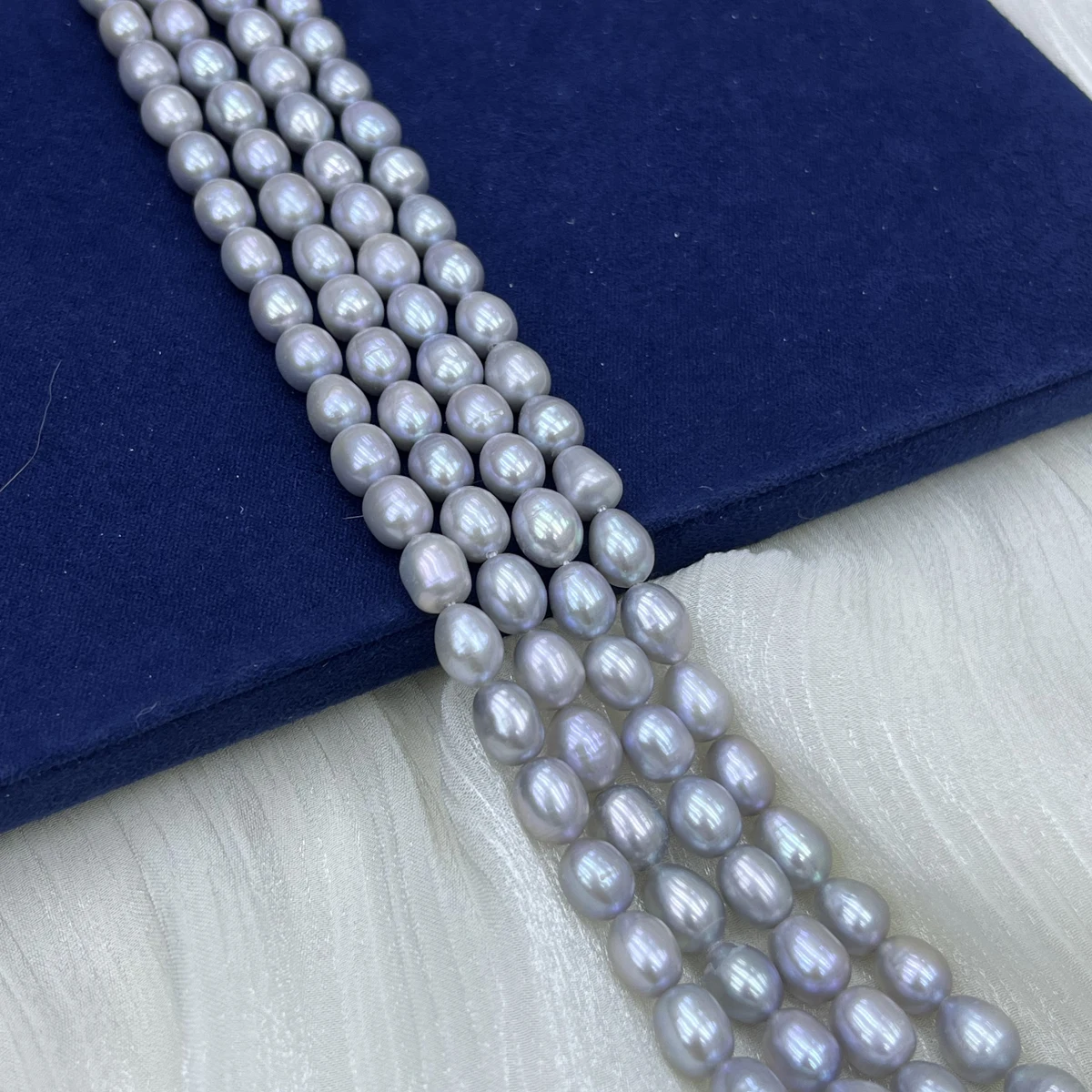 Real Natural Freshwater 100% Pearl Beads Gray Pearl Loose Spacer Beaded for Making DIY Jewerly Necklace Bracelet 7-8mm
Real Natural Freshwater 100% Pearl Beads Gray Pearl Loose Spacer Beaded for Making DIY Jewerly Necklace Bracelet 7-8mm