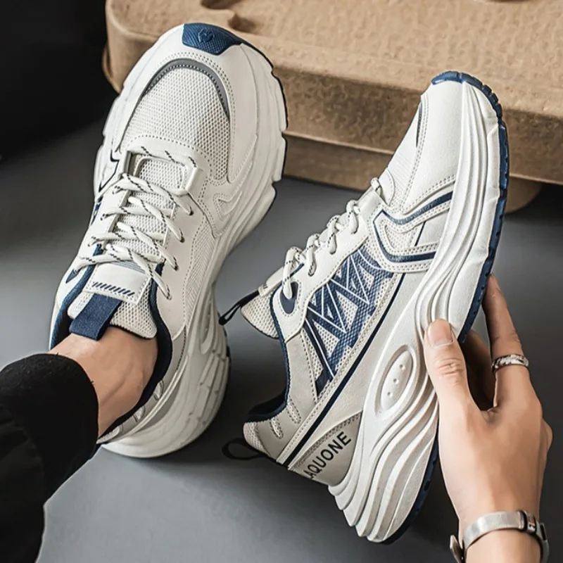 2025 Autumn New Men's Mesh Breathable Low Top Thick Sole Casual Sports Shoes Fashion Trend Versatile Comfortable Chunky sneakers
2025 Autumn New Men's Mesh Breathable Low Top Thick Sole Casual Sports Shoes Fashion Trend Versatile Comfortable Chunky sneakers