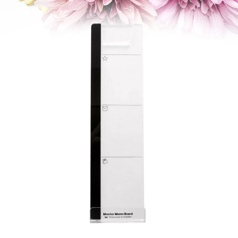 Monitor Memo Board Monitor Memo Note Holder Fashion Computer Monitor Side Panel Transparent Message Creative Multifunction Memo
Monitor Memo Board Monitor Memo Note Holder Fashion Computer Monitor Side Panel Transparent Message Creative Multifunction Memo