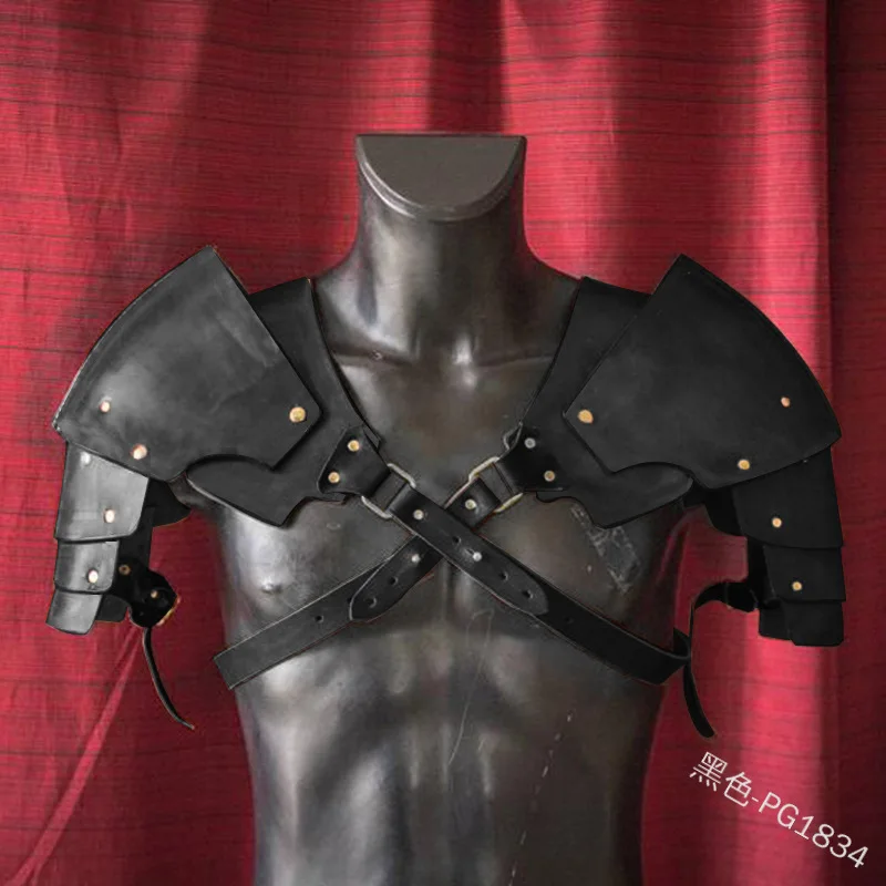 Medieval Steampunk Leather Rivet Viking Warrior Gladiator Samurai Knight Battle Shoulder Armor Costume Party Props Men
Medieval Steampunk Leather Rivet Viking Warrior Gladiator Samurai Knight Battle Shoulder Armor Costume Party Props Men