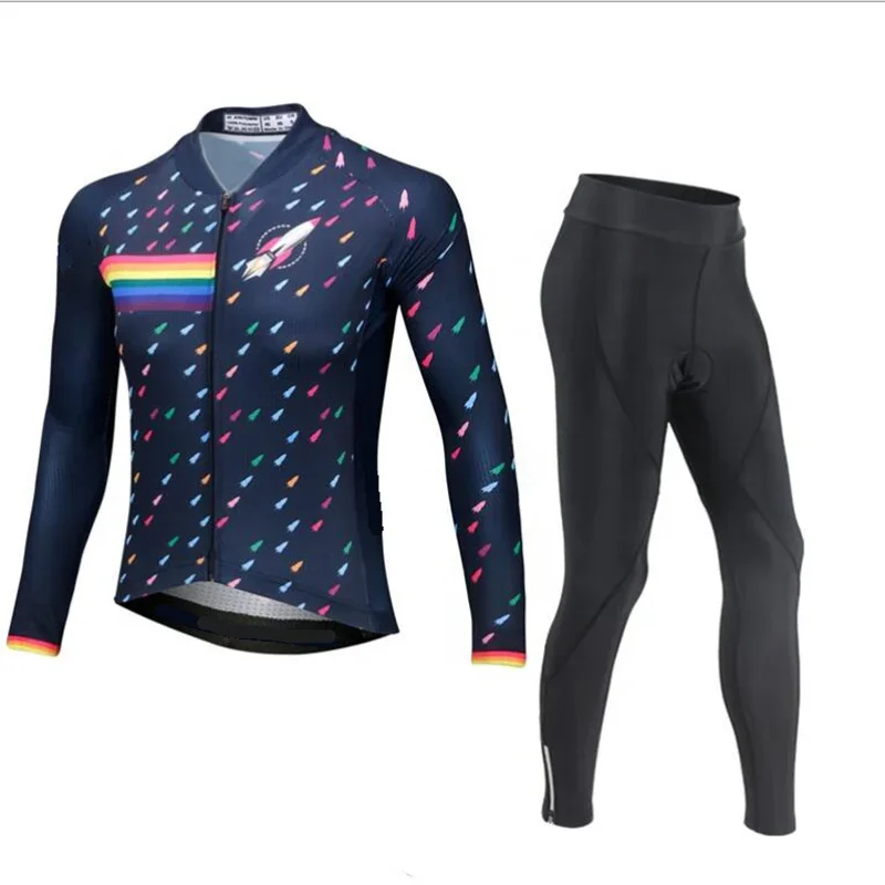 Men Cycling Jersey With Pants Hot Selling Autumn Winter Long Sleeve Bicycle Sets Bike Clothing Racing Suit Pro Team Cycling Sets
Men Cycling Jersey With Pants Hot Selling Autumn Winter Long Sleeve Bicycle Sets Bike Clothing Racing Suit Pro Team Cycling Sets