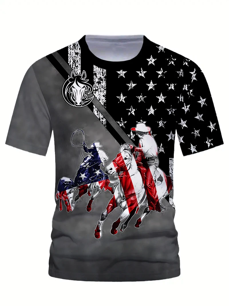 Men's Equestrian Sports Printed Breathable Quick Dry Casual Short Sleeve T-Shirt
Men's Equestrian Sports Printed Breathable Quick Dry Casual Short Sleeve T-Shirt