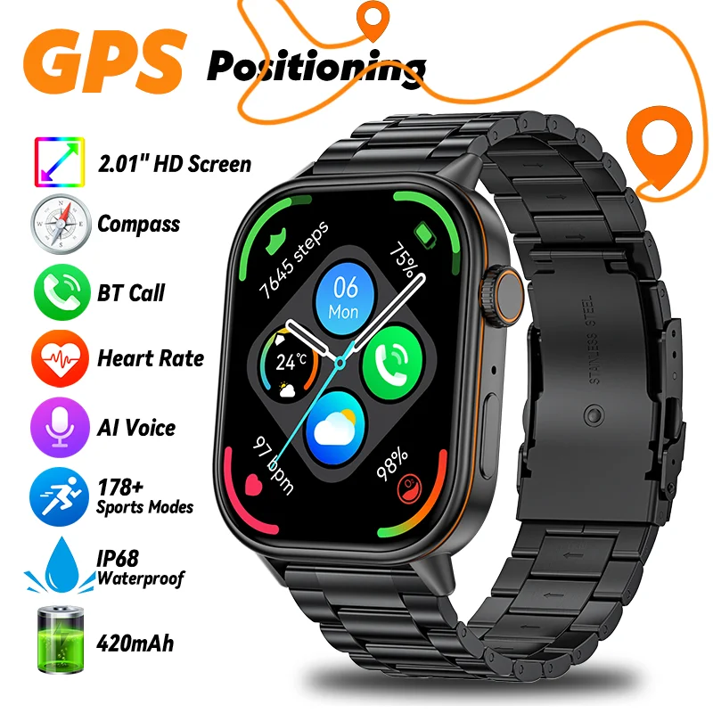 LIGE новые умные часы для Huawei Xiaomi GPS, мужские компасы, водонепроницаемый спортивный трекер на открытом воздухе, 420 мАч, Bluetooth, умные часы для женщин
LIGE новые умные часы для Huawei Xiaomi GPS, мужские компасы, водонепроницаемый спортивный трекер на открытом воздухе, 420 мАч, Bluetooth, умные часы для женщин