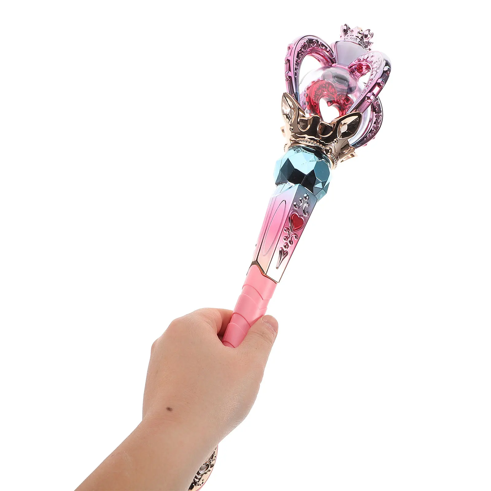 1Pc Rotating Musical Fairy Wand For Kids Glowing Toy Stage Performance Birthday Celebration Role Play Accessories
1Pc Rotating Musical Fairy Wand For Kids Glowing Toy Stage Performance Birthday Celebration Role Play Accessories