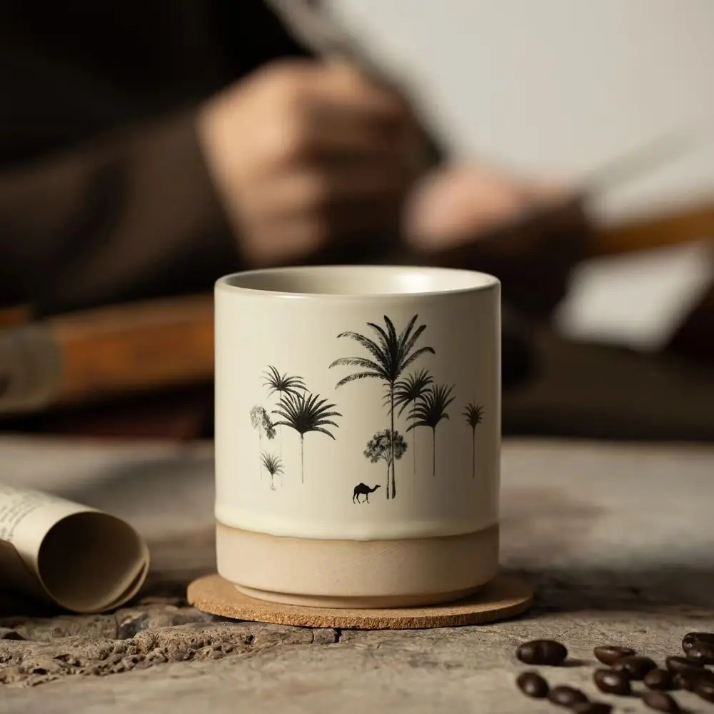 Retro Ceramic Mug Minimalist Handmade Ceramic Tea Cup Hand-painted esert Scene Art Coarse Pottery Cup Daily Drinking
Retro Ceramic Mug Minimalist Handmade Ceramic Tea Cup Hand-painted esert Scene Art Coarse Pottery Cup Daily Drinking
