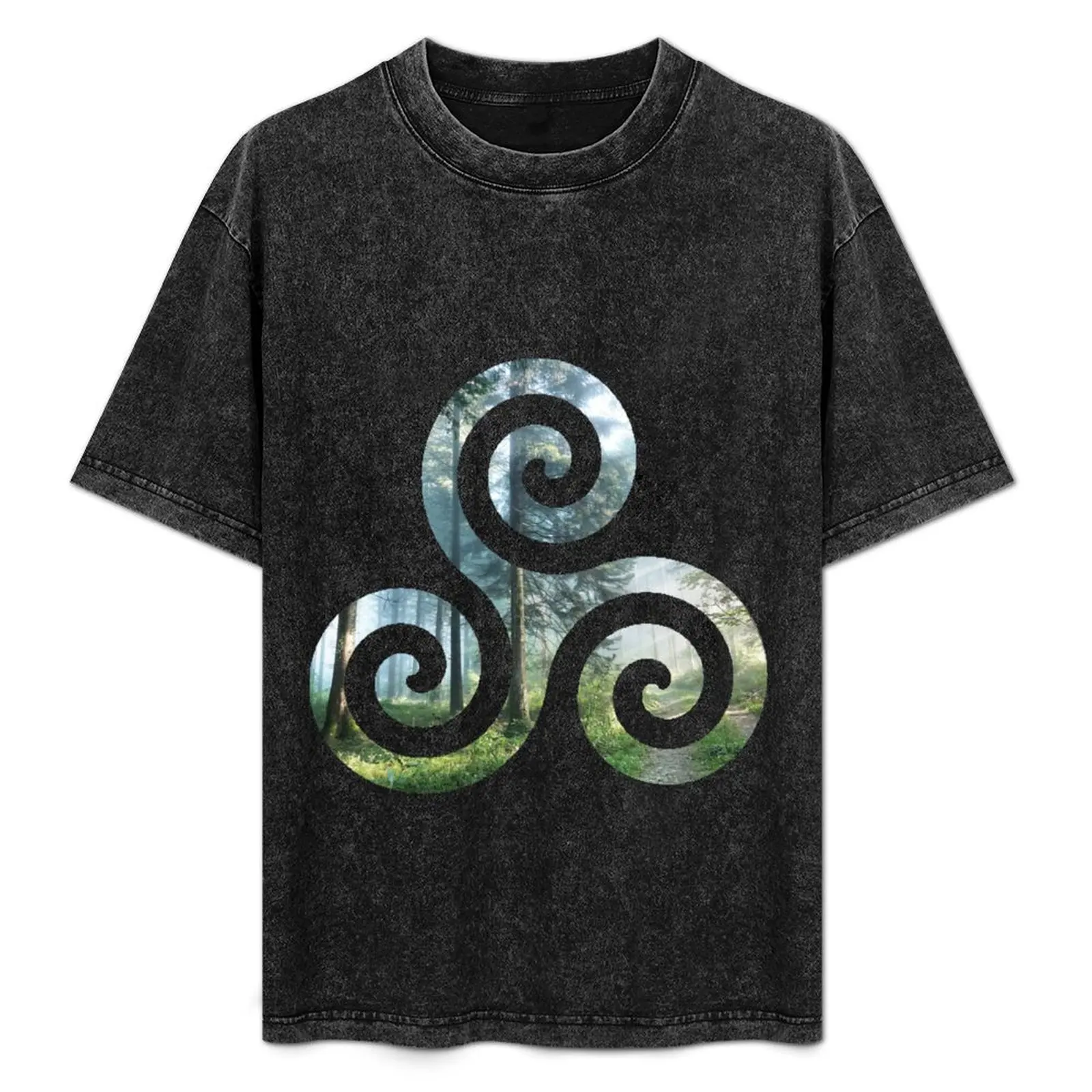 Forest Triskele T-Shirt Plus Size Outdoor Casual Top
Forest Triskele T-Shirt Plus Size Outdoor Casual Top