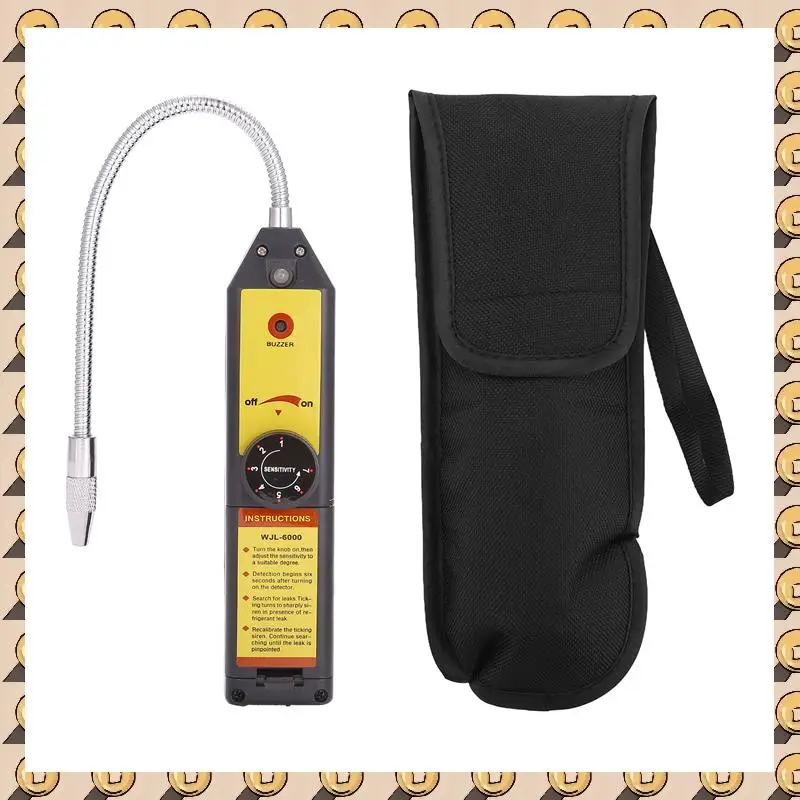 A003 WJL-6000 Freon Leak Detector Halogen Leak Detector Refrigerant Gas HVAC R22 R410A R134A R1234YF Cfcs HCFC Detector
A003 WJL-6000 Freon Leak Detector Halogen Leak Detector Refrigerant Gas HVAC R22 R410A R134A R1234YF Cfcs HCFC Detector