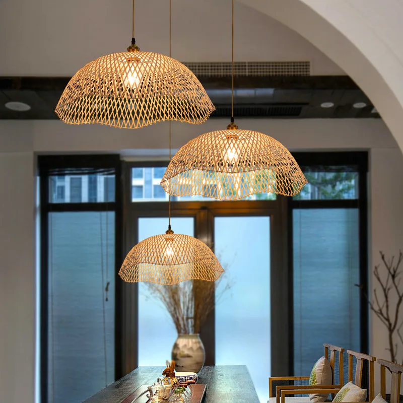 Japanese Wabi-sabi Style Bamboo Pendant Light Minimalist Lamp Loft Stair Suspension Lighting Dining Room Restaurant Vintage Lamp
Japanese Wabi-sabi Style Bamboo Pendant Light Minimalist Lamp Loft Stair Suspension Lighting Dining Room Restaurant Vintage Lamp