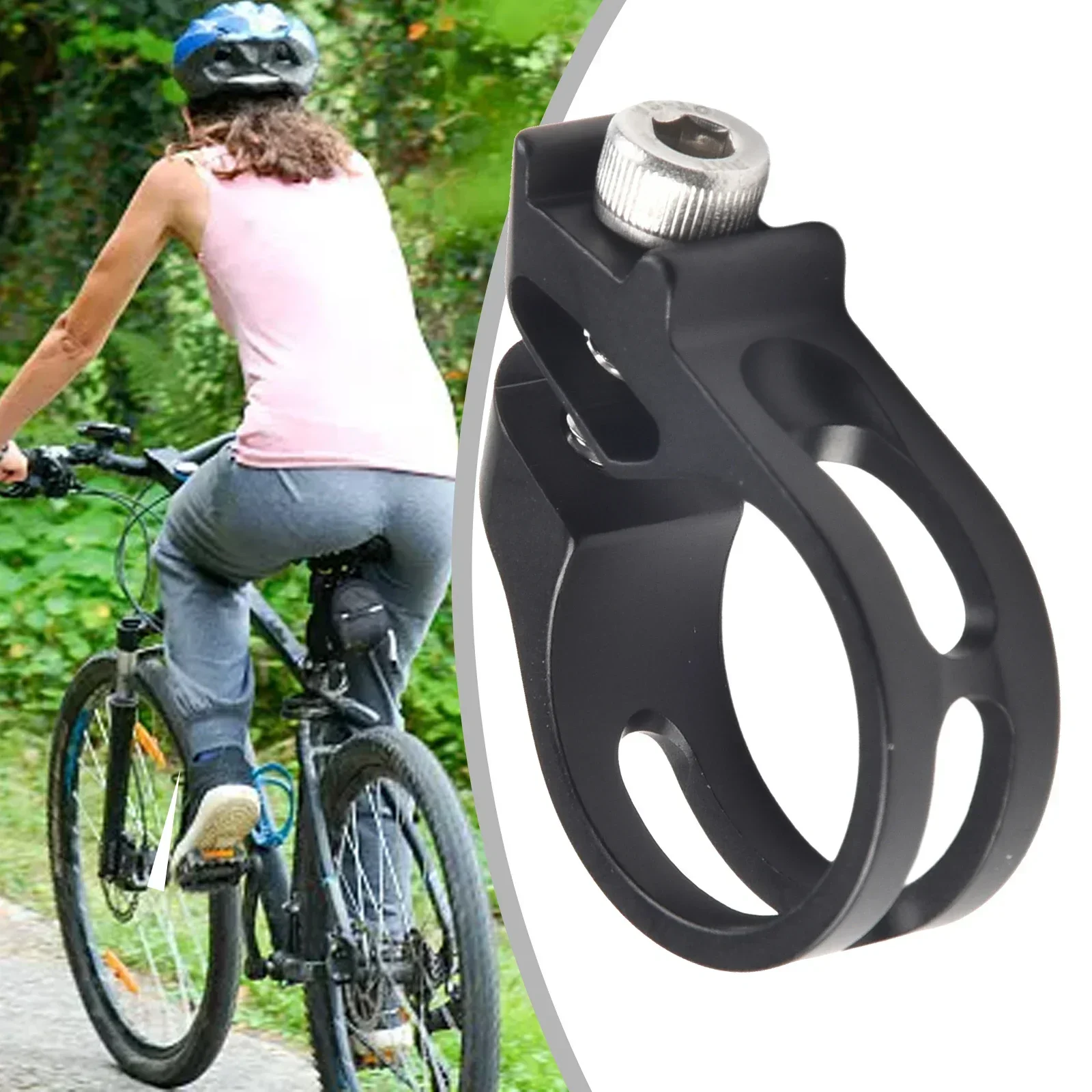 1pcs Bicycle Shifter Clamp Aluminum Alloy Black Bicycle Shifter Clamp Outdoor Cycling Shifter Clamp For Sram X7 X9 X0 XX XO1 XX1
1pcs Bicycle Shifter Clamp Aluminum Alloy Black Bicycle Shifter Clamp Outdoor Cycling Shifter Clamp For Sram X7 X9 X0 XX XO1 XX1