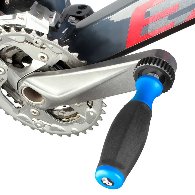 Virtual Pedal Wrench for Bicycle Crank Transmission Debugging with Ergonomic Grip and Set of Three Gear Heads for Quick Use
Virtual Pedal Wrench for Bicycle Crank Transmission Debugging with Ergonomic Grip and Set of Three Gear Heads for Quick Use
