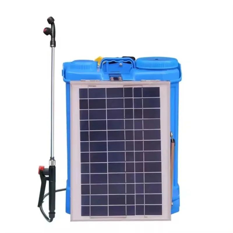 Auto-Start Solar Powered Pump Sprayer New Electric Backpack with Solar Panel for Orchard & Farmland Agricultural Sprayer
Auto-Start Solar Powered Pump Sprayer New Electric Backpack with Solar Panel for Orchard & Farmland Agricultural Sprayer