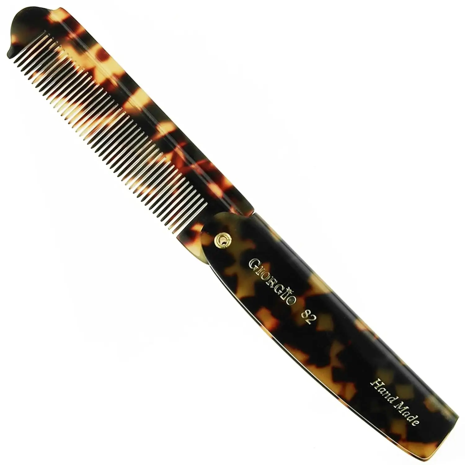 Fine Tooth Folding Pocket Comb for Men - Everyday Grooming for Hair, Beard & Mustache - Handmade Saw Cut Polished
Fine Tooth Folding Pocket Comb for Men - Everyday Grooming for Hair, Beard & Mustache - Handmade Saw Cut Polished