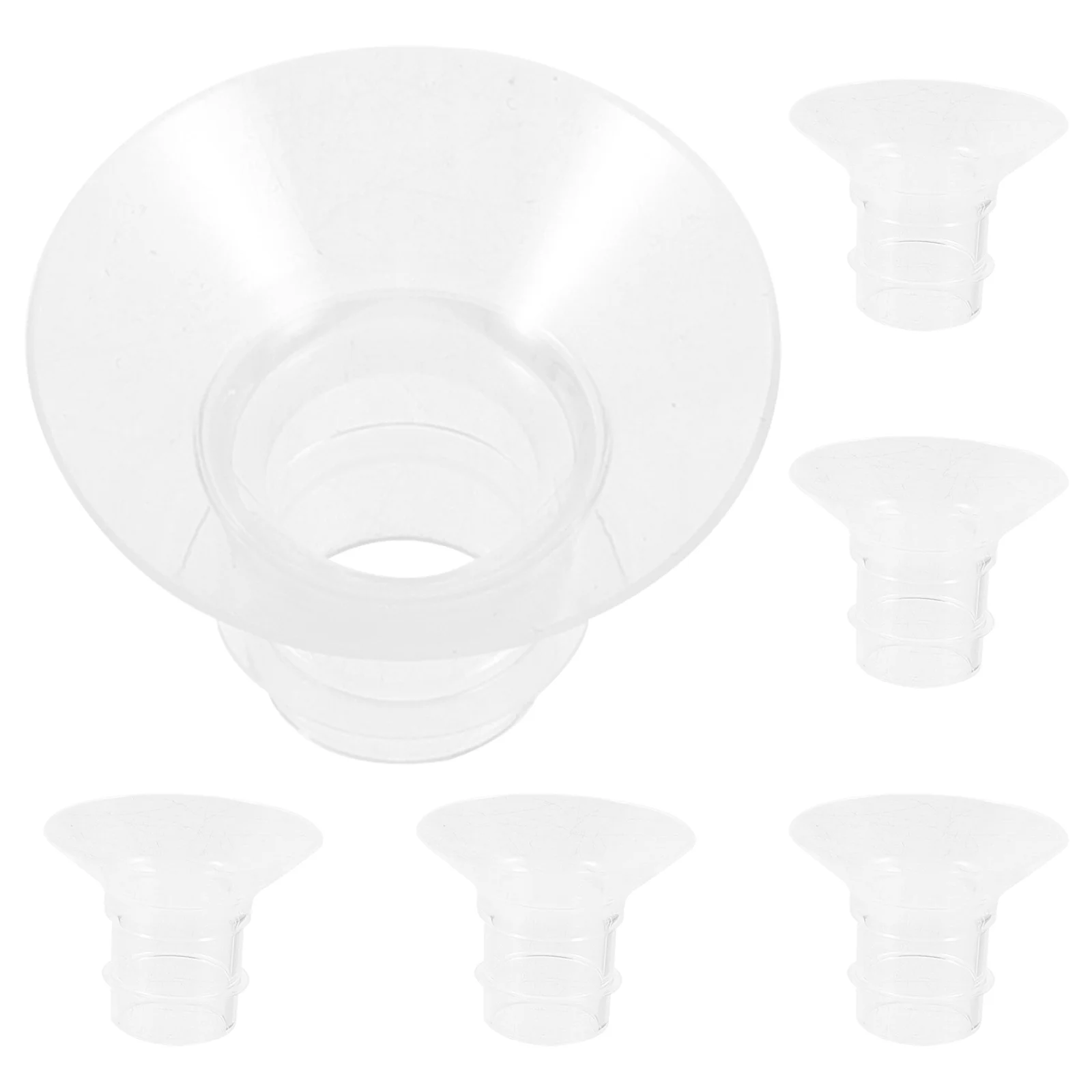 5Pcs Universal Flange Inserts 21Mm 19Mm 17Mm 15Mm 13Mm for Breast Pump Replacement Silicone Wearable Pump Accessories High
5Pcs Universal Flange Inserts 21Mm 19Mm 17Mm 15Mm 13Mm for Breast Pump Replacement Silicone Wearable Pump Accessories High