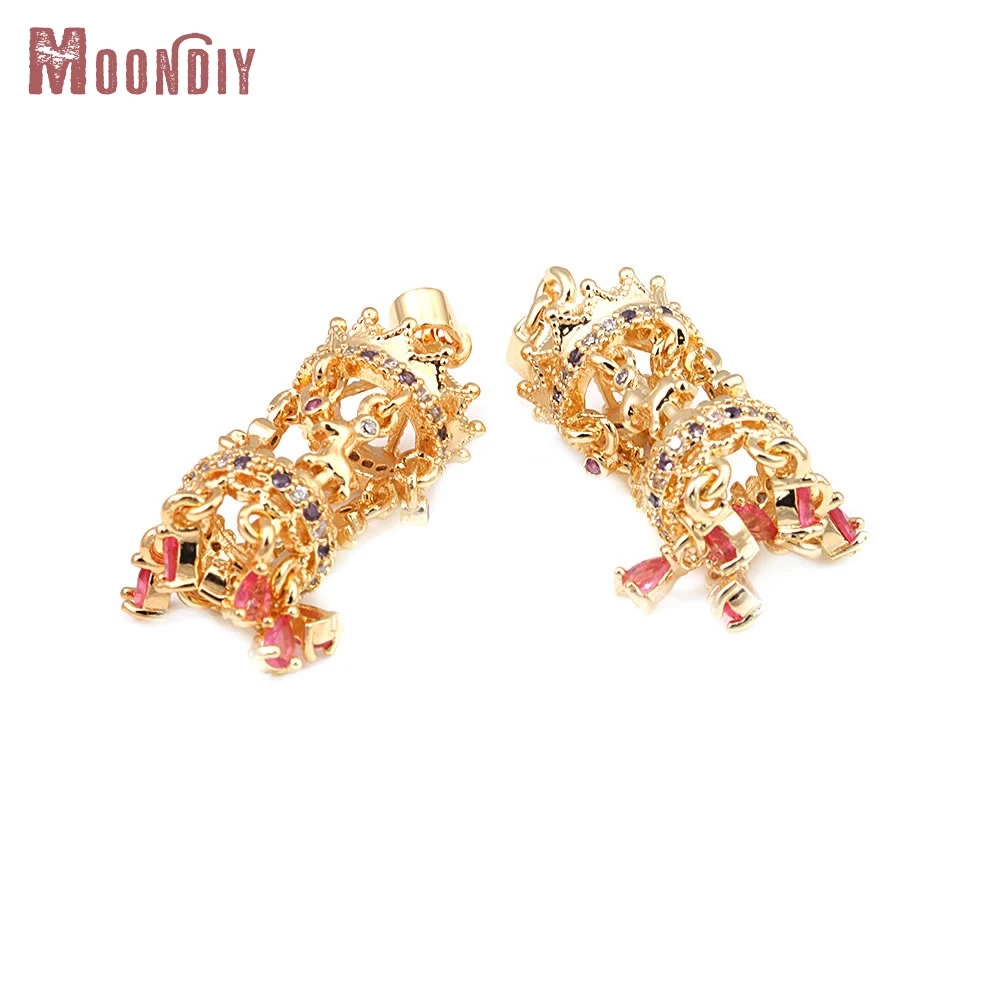 2PCS 18K Gold Color Brass and Zircon Carousel Pendants High Quality Diy Jewelry Making Supplies Necklace Accessories for Women
2PCS 18K Gold Color Brass and Zircon Carousel Pendants High Quality Diy Jewelry Making Supplies Necklace Accessories for Women