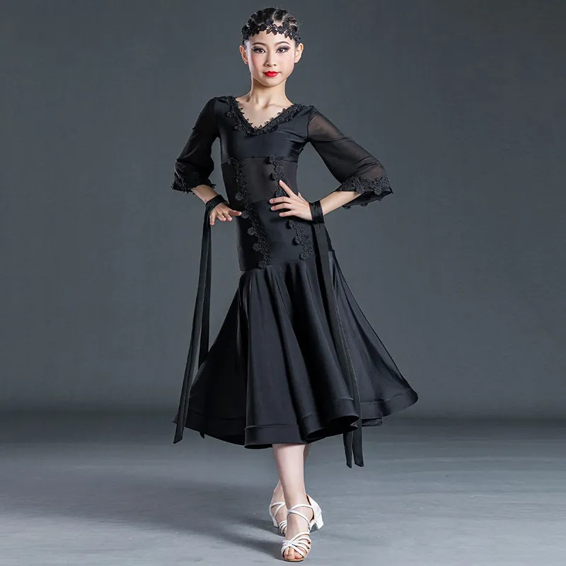 Girls Adult Modern Dress Competition Skirt Performance Suit Ballroom Dance Pendulum Ballroom Dance Waltz
Girls Adult Modern Dress Competition Skirt Performance Suit Ballroom Dance Pendulum Ballroom Dance Waltz