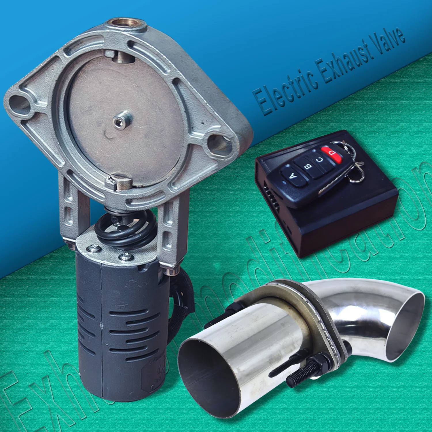 Car exhaust pipe valve, remote electronic control exhaust cut-off valve, suitable for car exhaust modifications, adjustable open
Car exhaust pipe valve, remote electronic control exhaust cut-off valve, suitable for car exhaust modifications, adjustable open