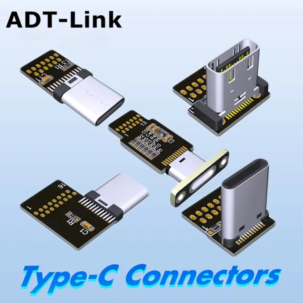 Коммутационная плата ADT-Link USB 3.1 Type-C 8PIN 16PIN 20PIN 90 ° Левый прямоугольный разъем «папа-мама» DIY Type C Печатный преобразователь USB-C
Коммутационная плата ADT-Link USB 3.1 Type-C 8PIN 16PIN 20PIN 90 ° Левый прямоугольный разъем «папа-мама» DIY Type C Печатный преобразователь USB-C