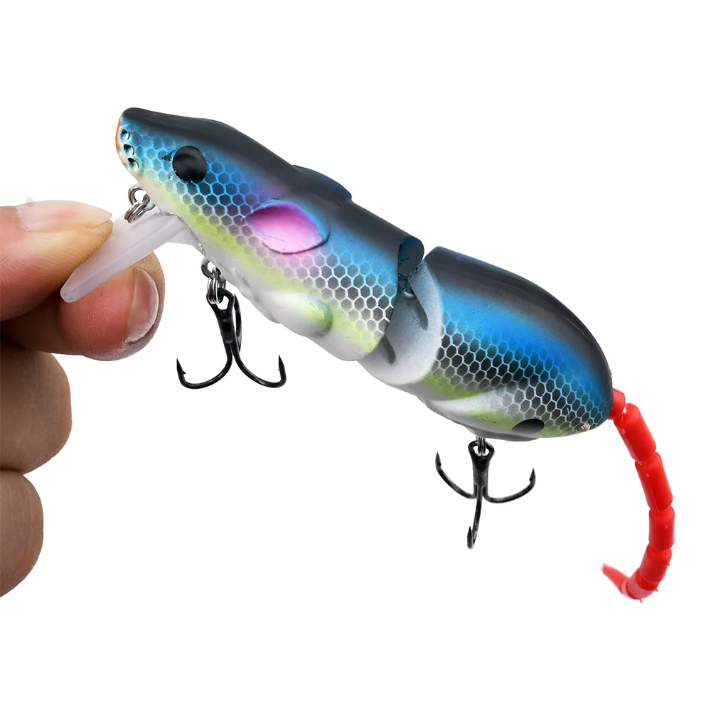 ZWICKE New 3D Imitation Mouse Appearance Knuckle Breaker Bait 15.5g Long Casting Pencil Minnow for Bass, Crossbill and Blackfish
ZWICKE New 3D Imitation Mouse Appearance Knuckle Breaker Bait 15.5g Long Casting Pencil Minnow for Bass, Crossbill and Blackfish