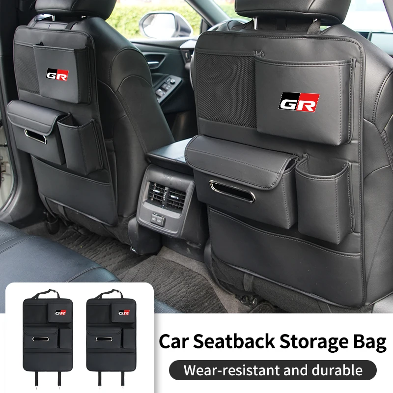 Car Seatback Organizer Anti-Kick Pad Trunk Storage Bag Accessories For Toyota Vellfire CHR Corolla Yaris Aygo GT86 Prius RAV4
Car Seatback Organizer Anti-Kick Pad Trunk Storage Bag Accessories For Toyota Vellfire CHR Corolla Yaris Aygo GT86 Prius RAV4