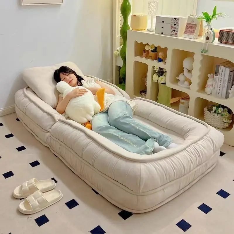 Human Lazy Sofa Foldable Sleeping and Lying Sofa Bed Room Bedroom Double Tatami Single Sofa
Human Lazy Sofa Foldable Sleeping and Lying Sofa Bed Room Bedroom Double Tatami Single Sofa