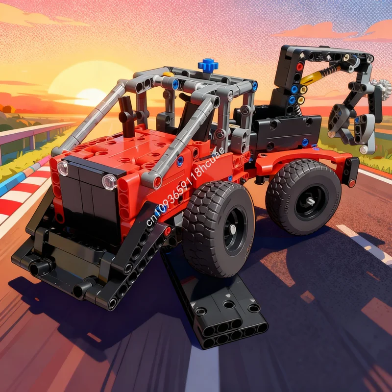 415pcs MOC Skidder Technical Model Building Blocks Construction Assemble Creative Toy DIY Idea Festival Gifts Education Brick
415pcs MOC Skidder Technical Model Building Blocks Construction Assemble Creative Toy DIY Idea Festival Gifts Education Brick