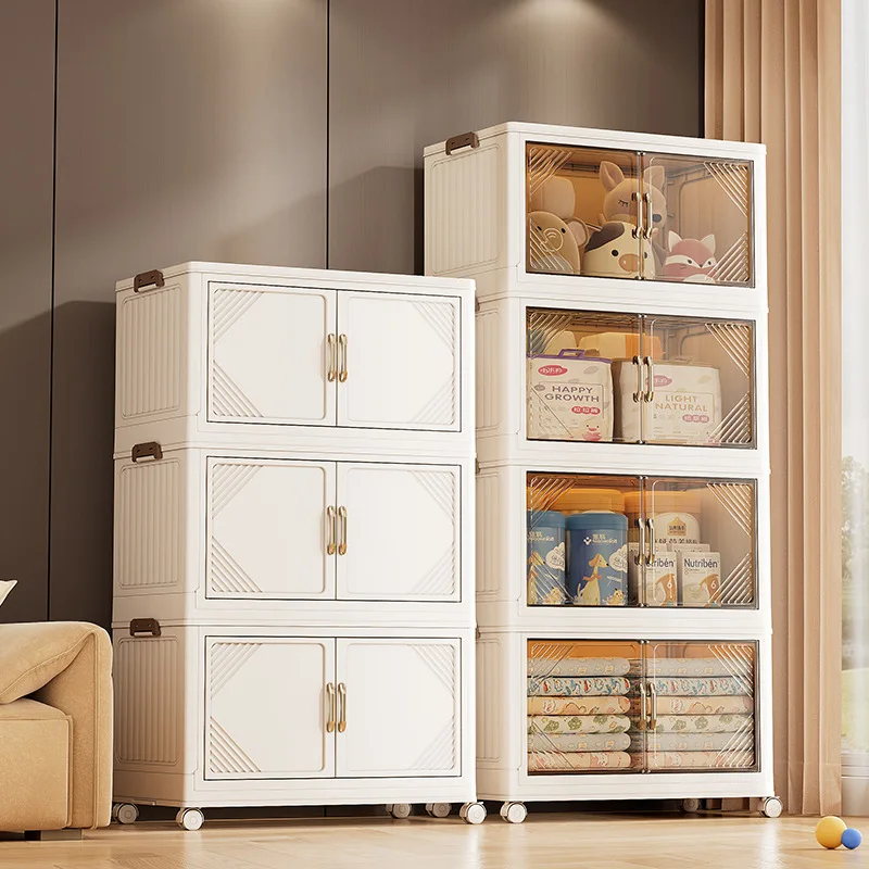 Folding storage cabinet toy storage box storage cabinet snack cabinet Plastic folding storage box household multi-layer double
Folding storage cabinet toy storage box storage cabinet snack cabinet Plastic folding storage box household multi-layer double