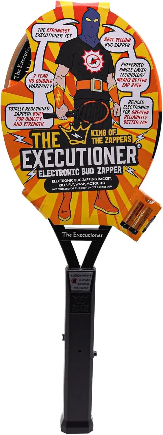Fly Killer Mosquito Swatter Racket Wasp Bug Zapper Indoor Outdoor Over 50cm Long
Fly Killer Mosquito Swatter Racket Wasp Bug Zapper Indoor Outdoor Over 50cm Long