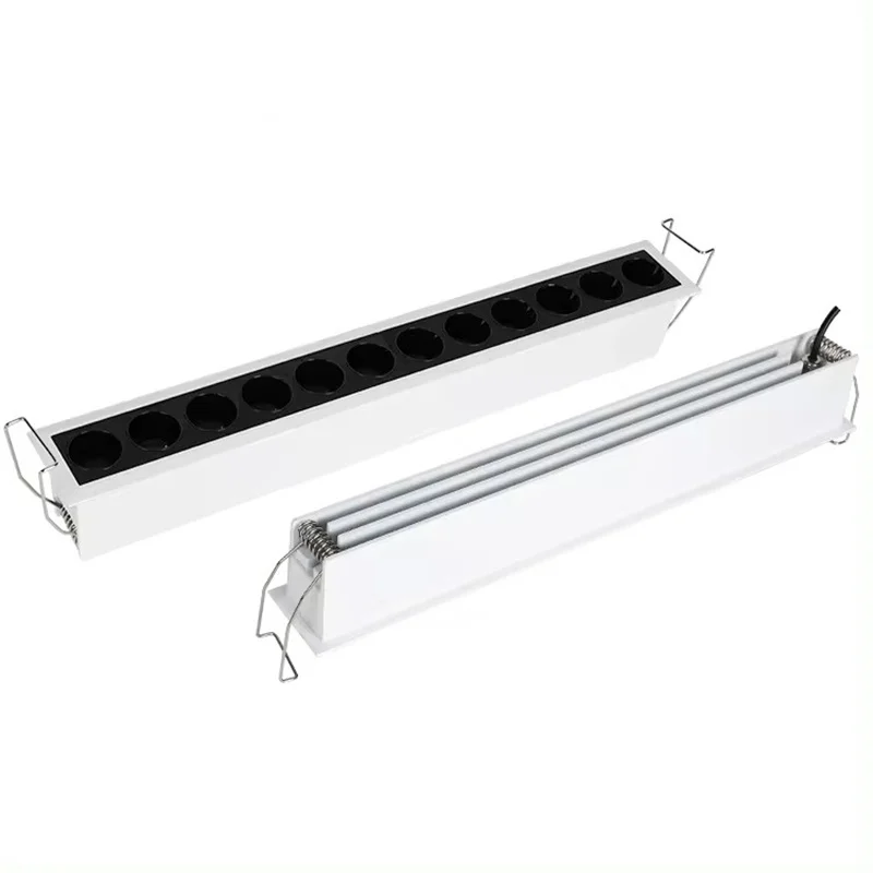 IP65 waterproof Recessed Ceiling Down Light 6W 12W 24W LED Linear Grille Spotlight 20° For Bathroom Lighting
IP65 waterproof Recessed Ceiling Down Light 6W 12W 24W LED Linear Grille Spotlight 20° For Bathroom Lighting