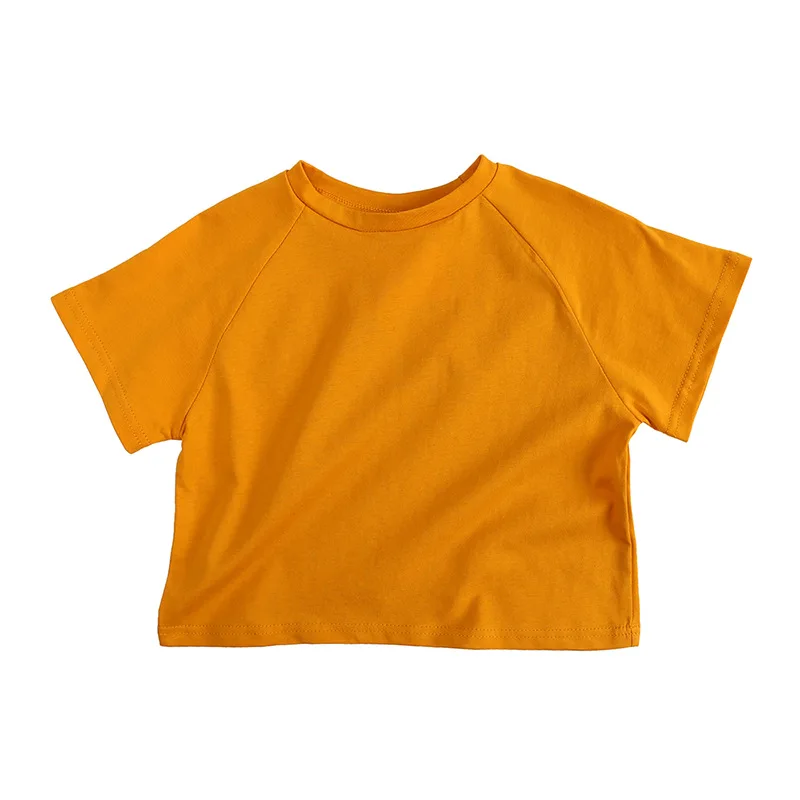 Kids Girls Tees Toddler Short Sleeve Solid Color T-Shirts Little Girls Loose Fit Cotton Summer Tops Children Girls Clothes 1-7Y
Kids Girls Tees Toddler Short Sleeve Solid Color T-Shirts Little Girls Loose Fit Cotton Summer Tops Children Girls Clothes 1-7Y