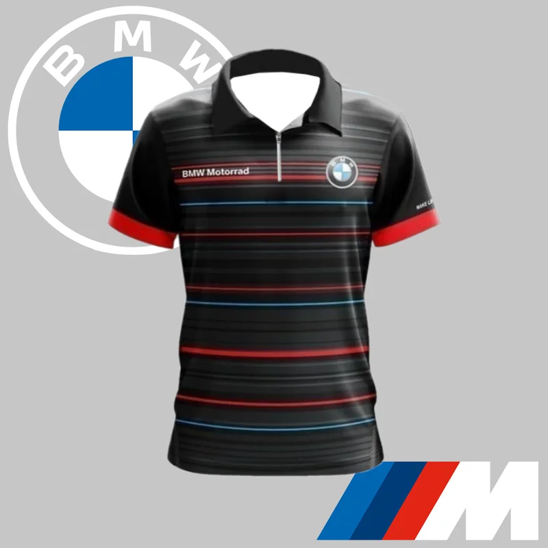 BMW новая летняя мужская быстросохнущая рубашка поло, футболка высокого качества, роскошная брендовая рубашка поло для спорта и отдыха, мото с короткими рукавами
BMW новая летняя мужская быстросохнущая рубашка поло, футболка высокого качества, роскошная брендовая рубашка поло для спорта и отдыха, мото с короткими рукавами