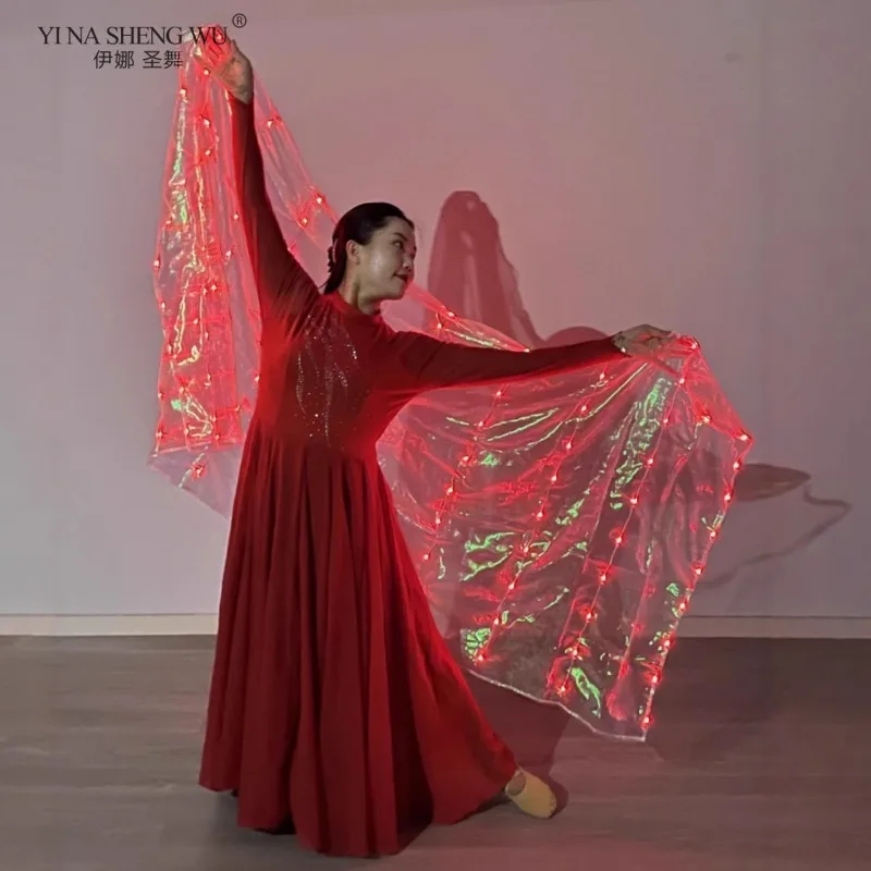 2 м x 1 м светодиодная вуаль для танца живота, реквизит с подсветкой, танцевальное представление, карнавал, фестиваль, сценические аксессуары для восточных танцев живота, вуаль
2 м x 1 м светодиодная вуаль для танца живота, реквизит с подсветкой, танцевальное представление, карнавал, фестиваль, сценические аксессуары для восточных танцев живота, вуаль