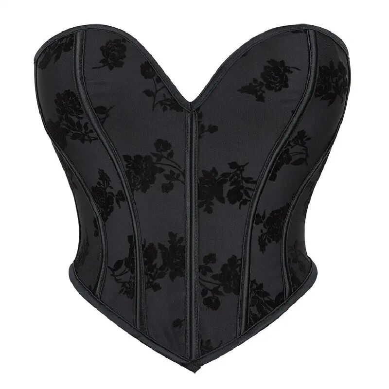 Women Fashion Corset Crop Top Plus Size Lace Up Overbust Bustier Sexy Lingerie Body Shaper Short Torso Corselet Vest
Women Fashion Corset Crop Top Plus Size Lace Up Overbust Bustier Sexy Lingerie Body Shaper Short Torso Corselet Vest