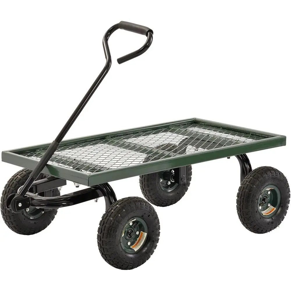 Steel Crate Wagon - Green, 1000 lbs Capacity, 14.25 H x 38 L x 20 W
Steel Crate Wagon - Green, 1000 lbs Capacity, 14.25 H x 38 L x 20 W