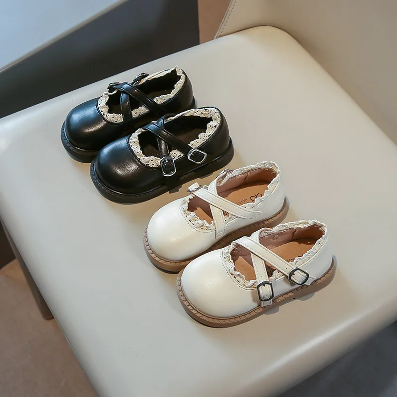 2025 Spring Autumn New Children Leather Shoes for Girls Fashion Korean Style Soft Sole Non-slip Princess Lace Mary Jane Shoes
2025 Spring Autumn New Children Leather Shoes for Girls Fashion Korean Style Soft Sole Non-slip Princess Lace Mary Jane Shoes