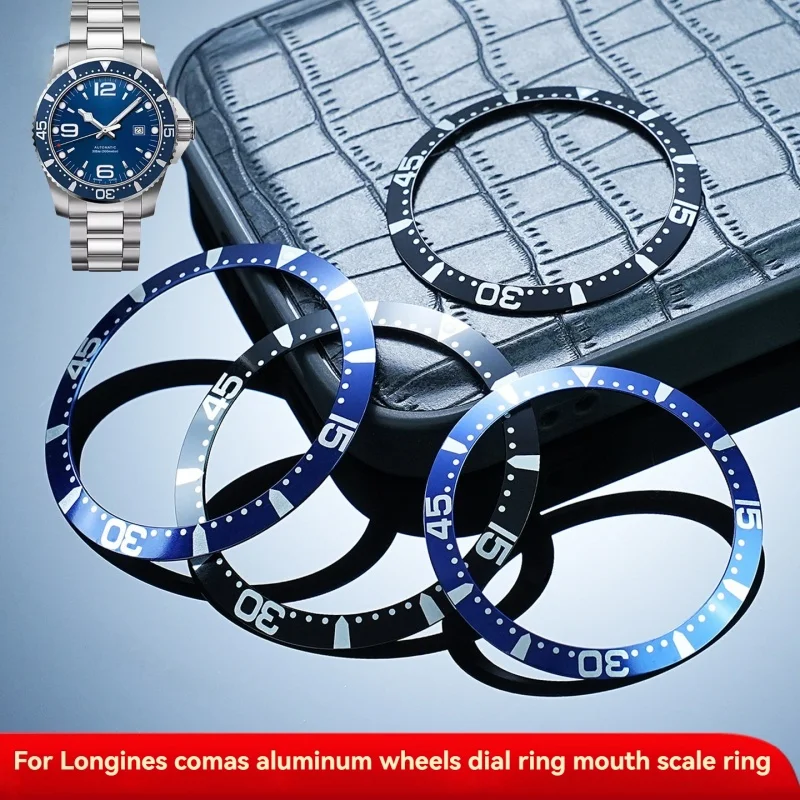 Безель для часов Longines L3.742 Old-Style Conquest, алюминиевый, для дайверских часов, внешний безель с шкалой, L3.742.4.96, для часов 41 мм и 44 мм, кольцо циферблата
Безель для часов Longines L3.742 Old-Style Conquest, алюминиевый, для дайверских часов, внешний безель с шкалой, L3.742.4.96, для часов 41 мм и 44 мм, кольцо циферблата