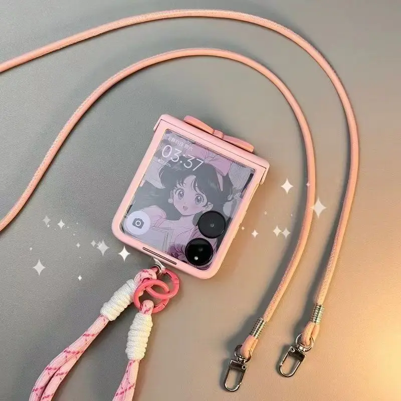 Stylish Crossbody Lanyard Pink Star Diamond Bow Hand Strap Phone Case For Xiaomi Mix Flip Mix Flip Cover
Stylish Crossbody Lanyard Pink Star Diamond Bow Hand Strap Phone Case For Xiaomi Mix Flip Mix Flip Cover