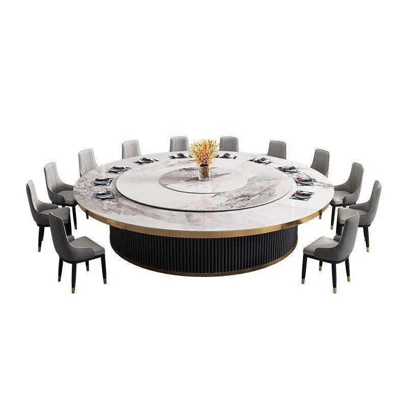 Dining table Large round table 15/20 people Hotel restaurant Round induction cooker Hot pot table Household
Dining table Large round table 15/20 people Hotel restaurant Round induction cooker Hot pot table Household