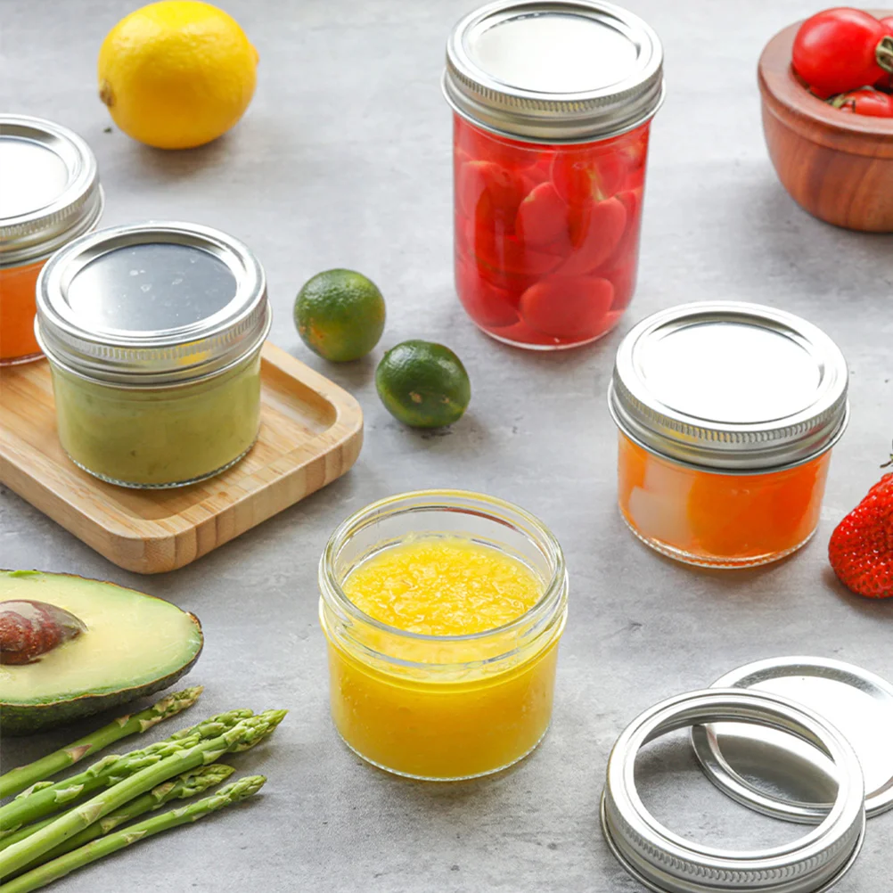 8 Pcs Soap Container 250ml Mini Transparent Silver Aluminum Lid Mason Jar Set Small Honey Storage Bottles Grey Plastic
8 Pcs Soap Container 250ml Mini Transparent Silver Aluminum Lid Mason Jar Set Small Honey Storage Bottles Grey Plastic