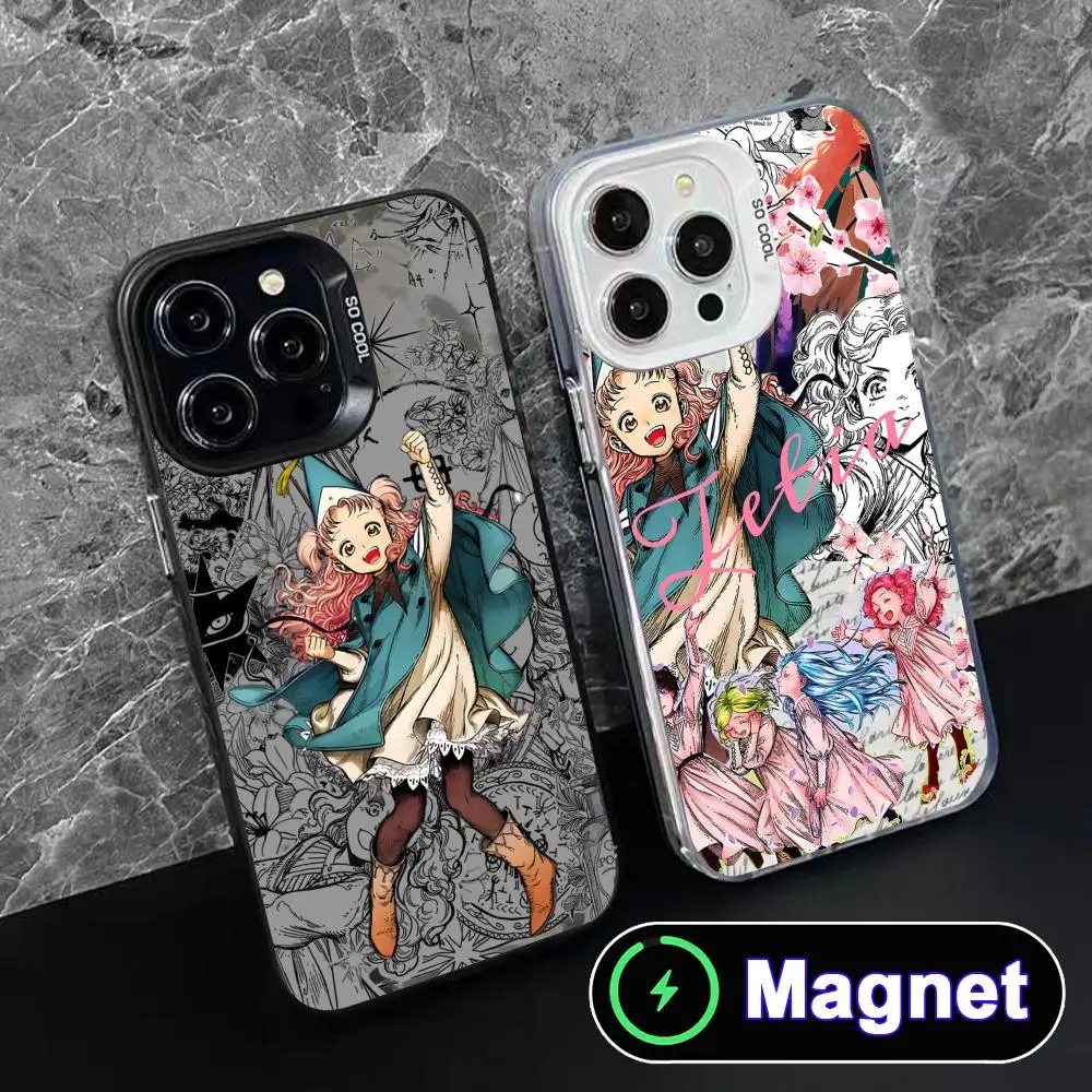 Witch Hat Atelier Tetia Phone Case for iPhone 17 16 15 14 13 12 11 Air Pro Max Plus Colorful Silver Magnet Cover
Witch Hat Atelier Tetia Phone Case for iPhone 17 16 15 14 13 12 11 Air Pro Max Plus Colorful Silver Magnet Cover