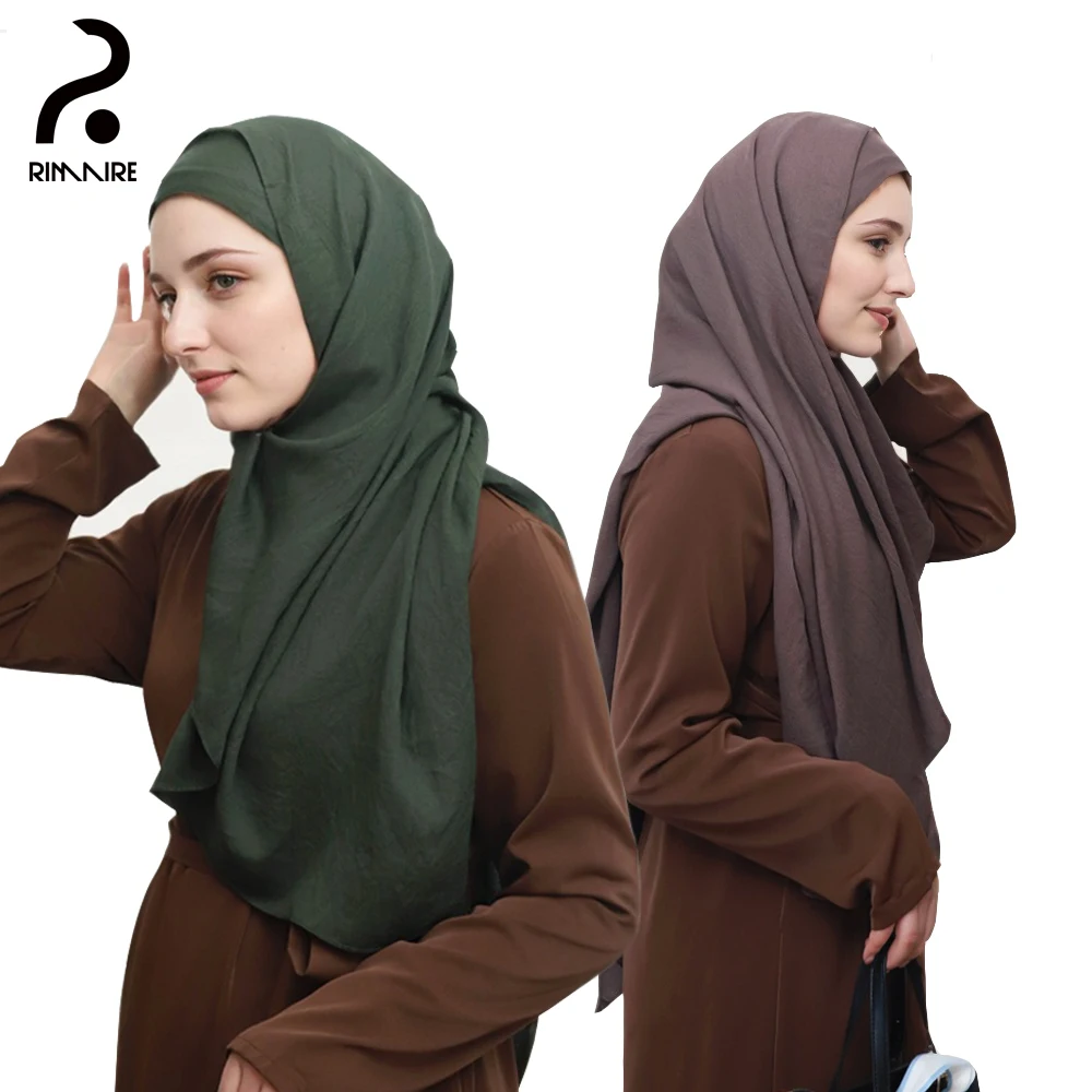 RIMAIRE Jersey Hijab for Women Cotton Muslim Turban Fashion Islamic Headscarves Ladies Breathable Headscarf Shawl Headwrap Gifts
RIMAIRE Jersey Hijab for Women Cotton Muslim Turban Fashion Islamic Headscarves Ladies Breathable Headscarf Shawl Headwrap Gifts