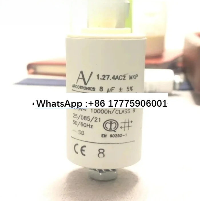 AV 8uF 1.27.4AC2 MKP420V 470V inverter capacitor film starting capacitor
AV 8uF 1.27.4AC2 MKP420V 470V inverter capacitor film starting capacitor