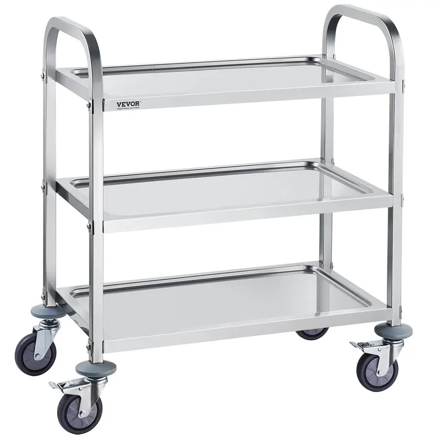 Steel Cart,3 LayersLab Utility Cart400 lbs Weight Capacity,Medical Cartwith Lockable Universal Wheels, for Lab, Cli Customizable
Steel Cart,3 LayersLab Utility Cart400 lbs Weight Capacity,Medical Cartwith Lockable Universal Wheels, for Lab, Cli Customizable